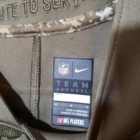 Authentic Raiders Jersey Cooper 89 Salute To Service Army Green NFL Football LV - Picture 4 of 7